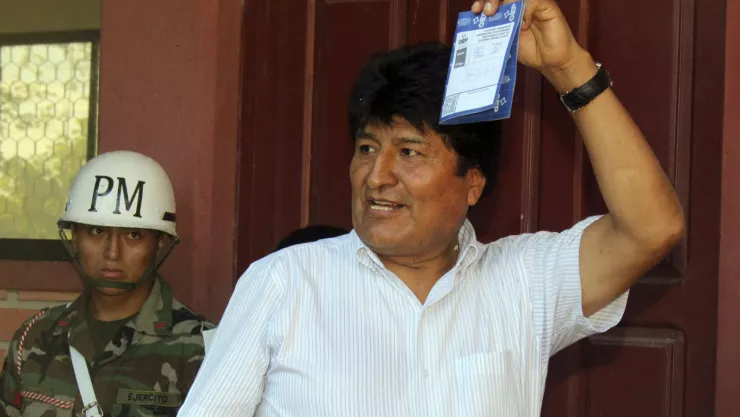 evo morales comicios bolivia