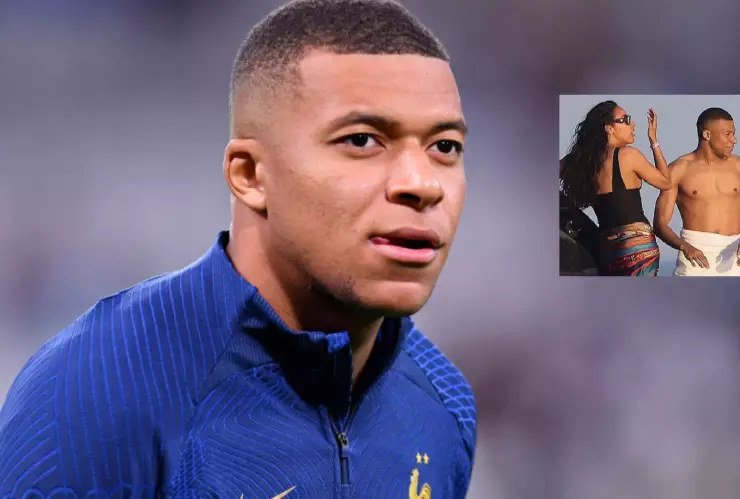 Kylian Mbappé jugando con Francia en la UEFA Nations League