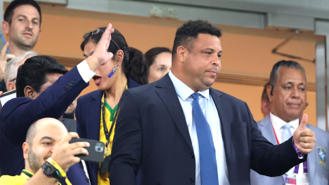 Ronaldo Nazario en Qatar