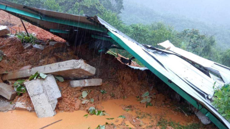 “Nadine” y frente frío