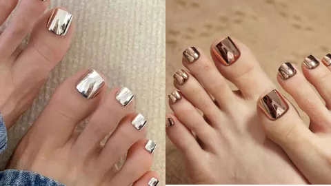 13 diseños de uñas para pies: de todos los colores para usarse en cualquier fecha del año.