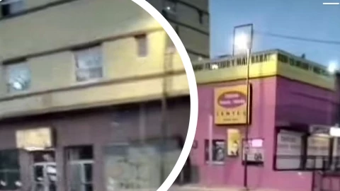 Terror en TikTok: captan el fantasma de un niño escondiéndose en óptica de Juárez