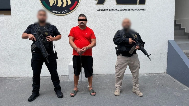 Oscar N detenido en Nuevo León.