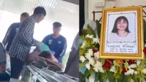VIDEO: Mujer revivió en su funeral; despertó antes de que la cremaran