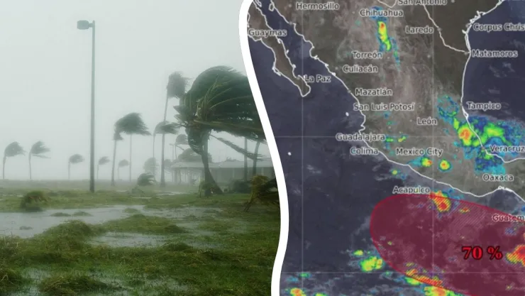 Flossie tiene 70% de probabilidad de formarse como ciclón: ¿podría afectar a Baja California?