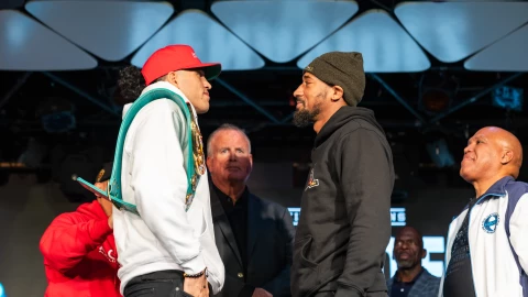 David Benavidez Demetrius Andrade box