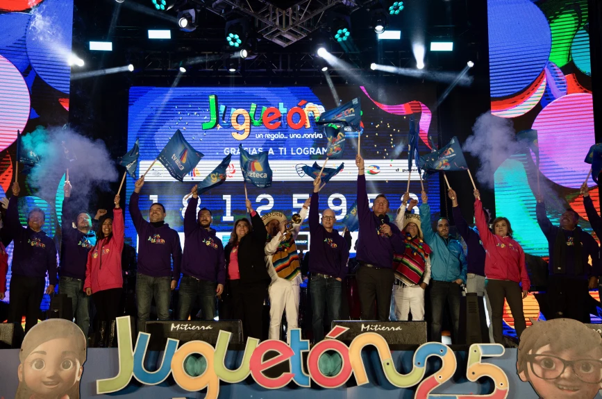 Gracias a tu apoyo, Juguetón Azteca superó la meta
