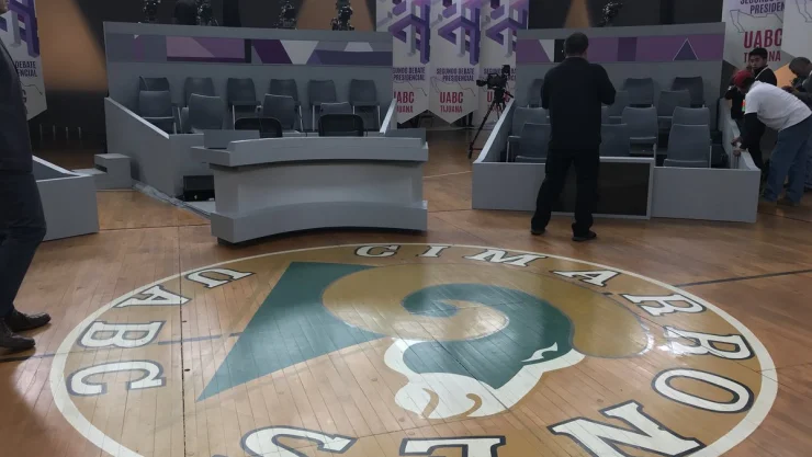 Recinto del segundo debate