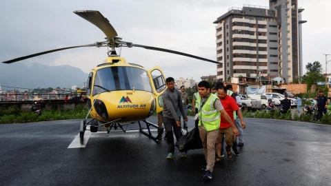 Quiénes son los 5 mexicanos que murieron en el accidente aéreo de Nepal cerca del Everest