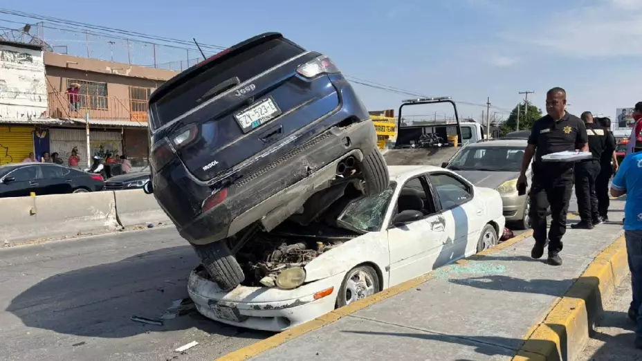 Choque multiple en Torreón.jpg