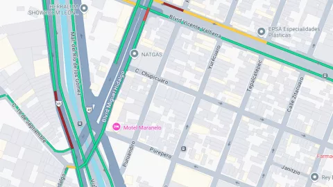 Tráfico Malecón del Río