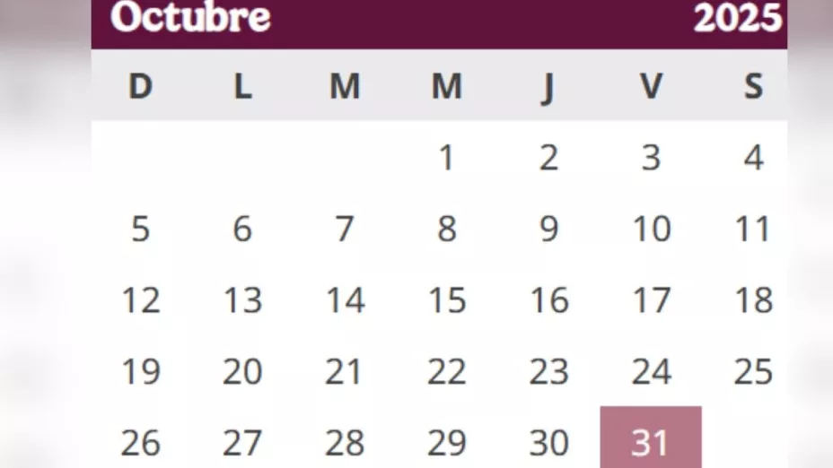 calendario escolar 2025-2026