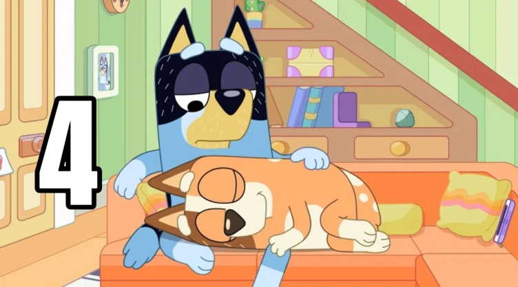 4 capítulos de Bluey para enseñarles a los niños que está bien cometer errores