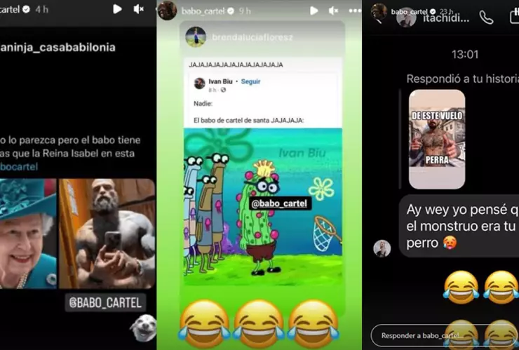 Babo luego de la filtración de este video ha respondido a los memes que han hecho los usuarios en redes sociales sobre sus genitales.