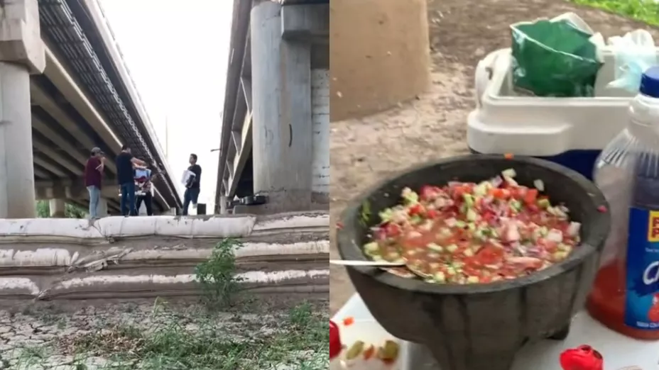 Arman convivio con ceviche y banda en el Parque Acuático de Culiacán