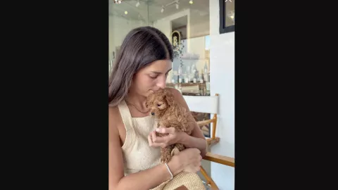 La esposa de Checo Pérez, Carola Martínez