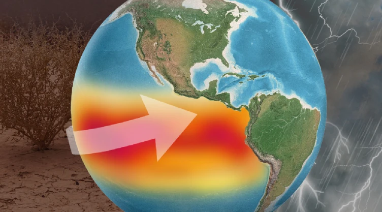 Efectos que traerá el fenómeno El Niño a México con lluvias y sequías.