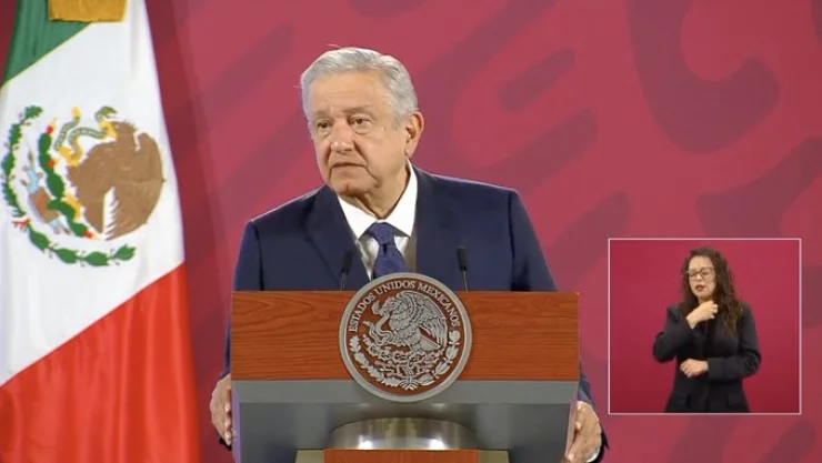 AMLO detalló que el almirante Rafael Ojeda se encuentra bien después de dar positivo al COVID-19
