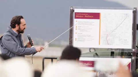 Comienza construcción del Tren México - Pachuca