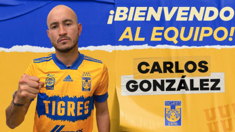 Carlos González nuevo jugador de Tigres.