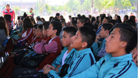 Diversas escuelas se dieron cita para este gran evento