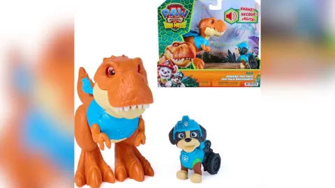 juguetes de paw patrol rex paw patrol dino movie