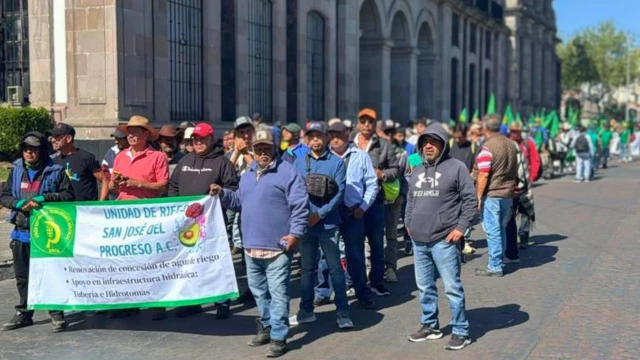 movilización campesina a la CDMX