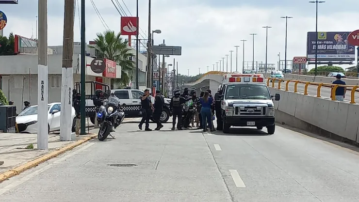 Movilización policial en Xalapa