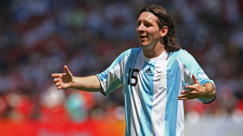 Messi en Beijing 2008