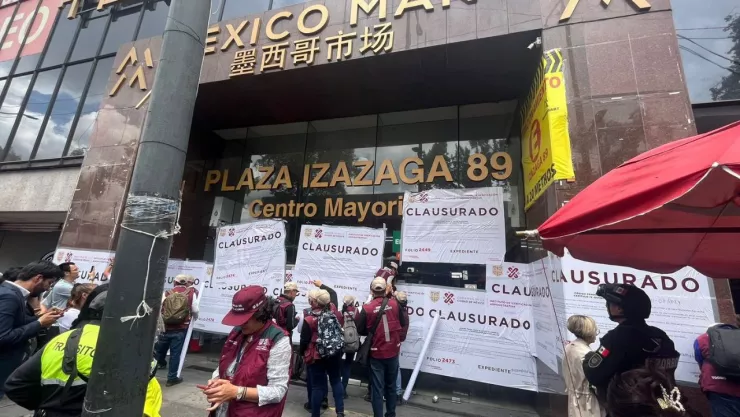 Cierre Plaza Izazaga 89