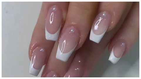 diseños de manicura frances