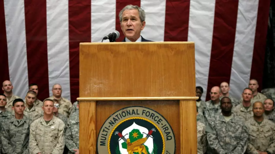 ex presidente george bush isis