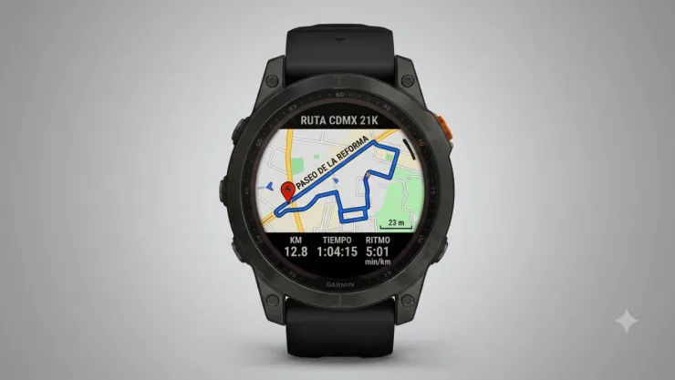 Ruta del Medio Maratón CDMX 2026: ¿Cómo cargar la nueva ruta 21K en mi smartwatch?