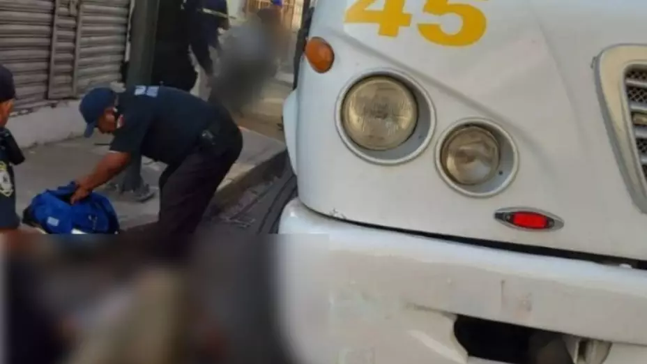 atropellan adulto tercera edad centro.