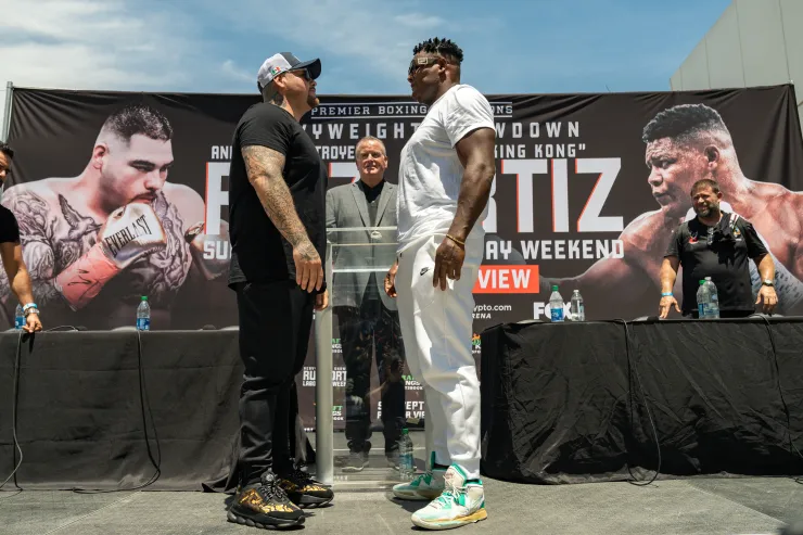 Andy Ruiz Luis Ortiz conferencia de prensa Boxeo