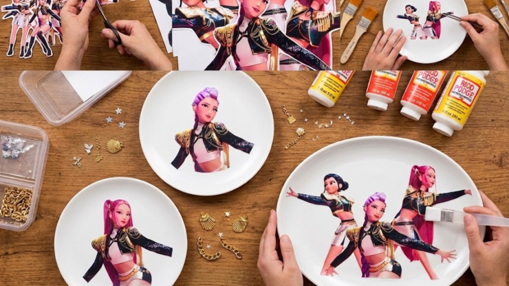 5 ideas para decorar tus platos de las Guerreras K-Pop