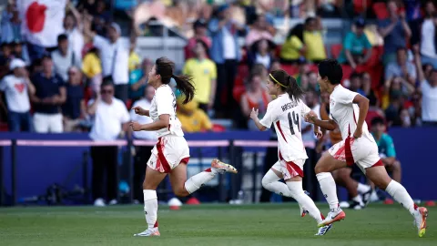 Japón Femenil derrotó a su similar de Brasil en París 2024