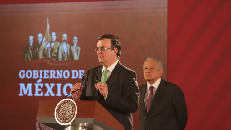 AMLO y Ebrard