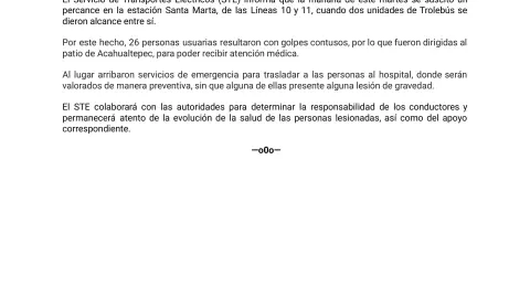 choque trolebús