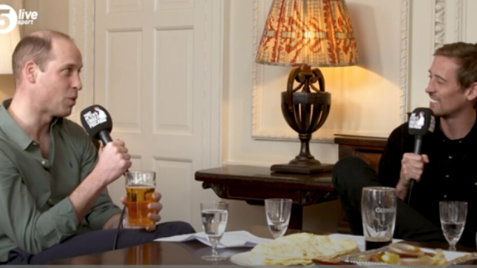 El Príncipe Harry en el Podcast de Peter Crouch