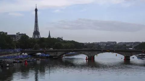 Triatlón femenino rio sena