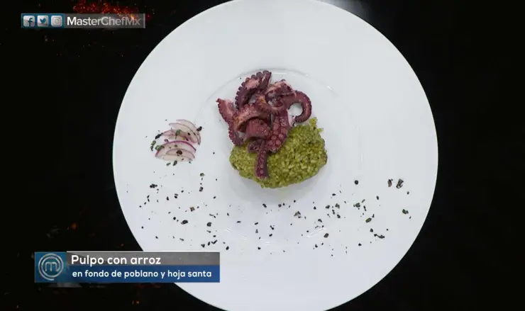 Pulpo con arroz