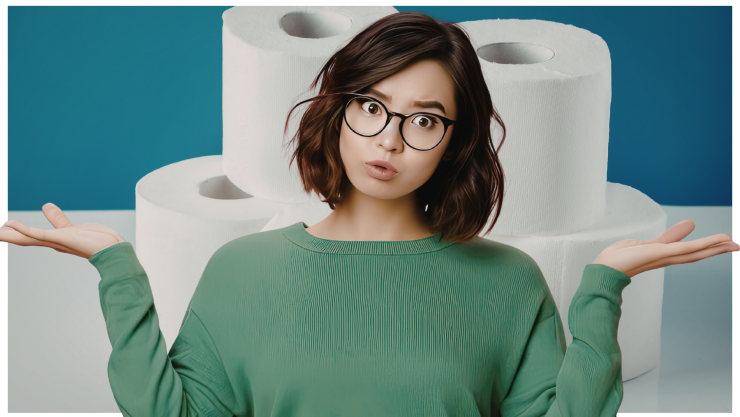 papel higiénico antiguo