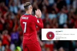 Cuántos seguidores perdió la cuenta de Instagram de Portugal tras el retiro de Cristiano Ronaldo: no lo creerás