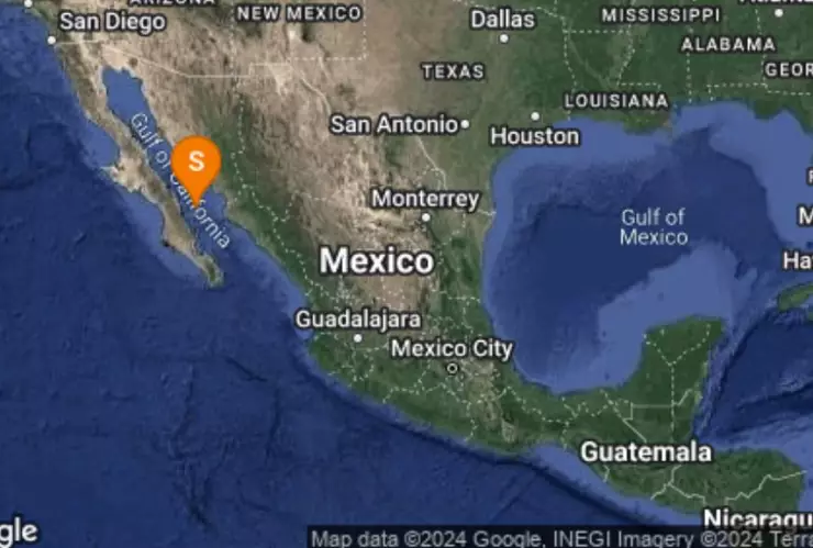 Sismo en Baja California Sur hoy