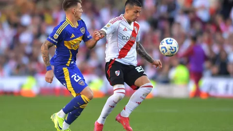 Kevin Castaño, ex Cruz Azul, brilló con River Plate en la victoria 2-1 frente a Boca Juniors en el Superclásico