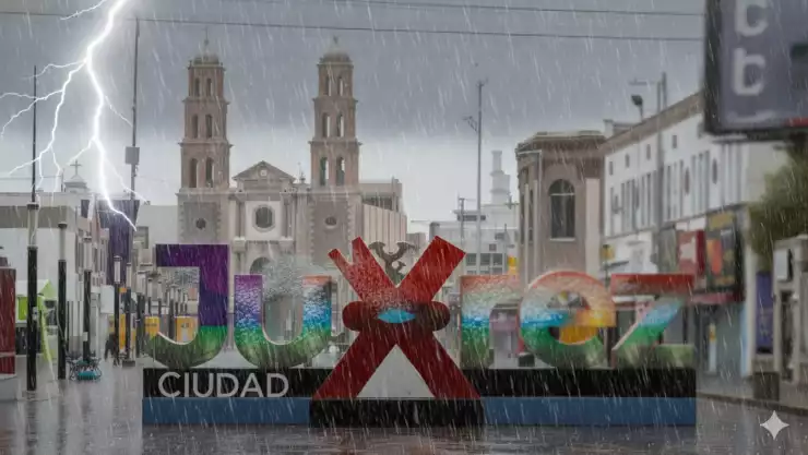 Lluvias ciudad Juárez