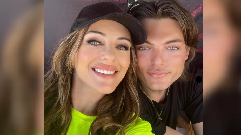 elizabeth hurley y damian charles hurley