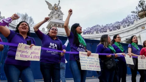 Este viernes habrá manifestaciones de repartidores y feministas en la CDMX