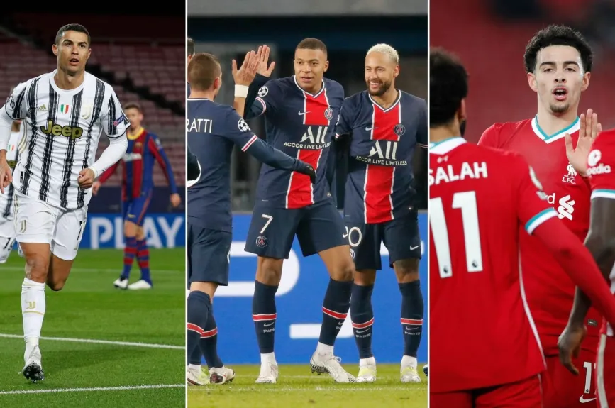 17 Clasificados Octavos de Final Champions League 2020-2021.jpg
